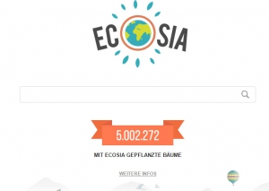 Ecosia feiert 5 Mio. Bäume