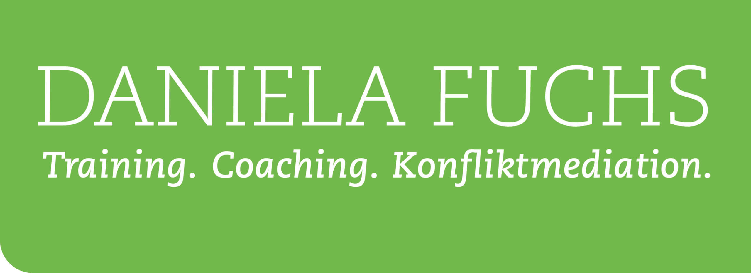 Daniela Fuchs Training, Coaching. Konfliktmediation_Baumpatin Greenadz seit 2023